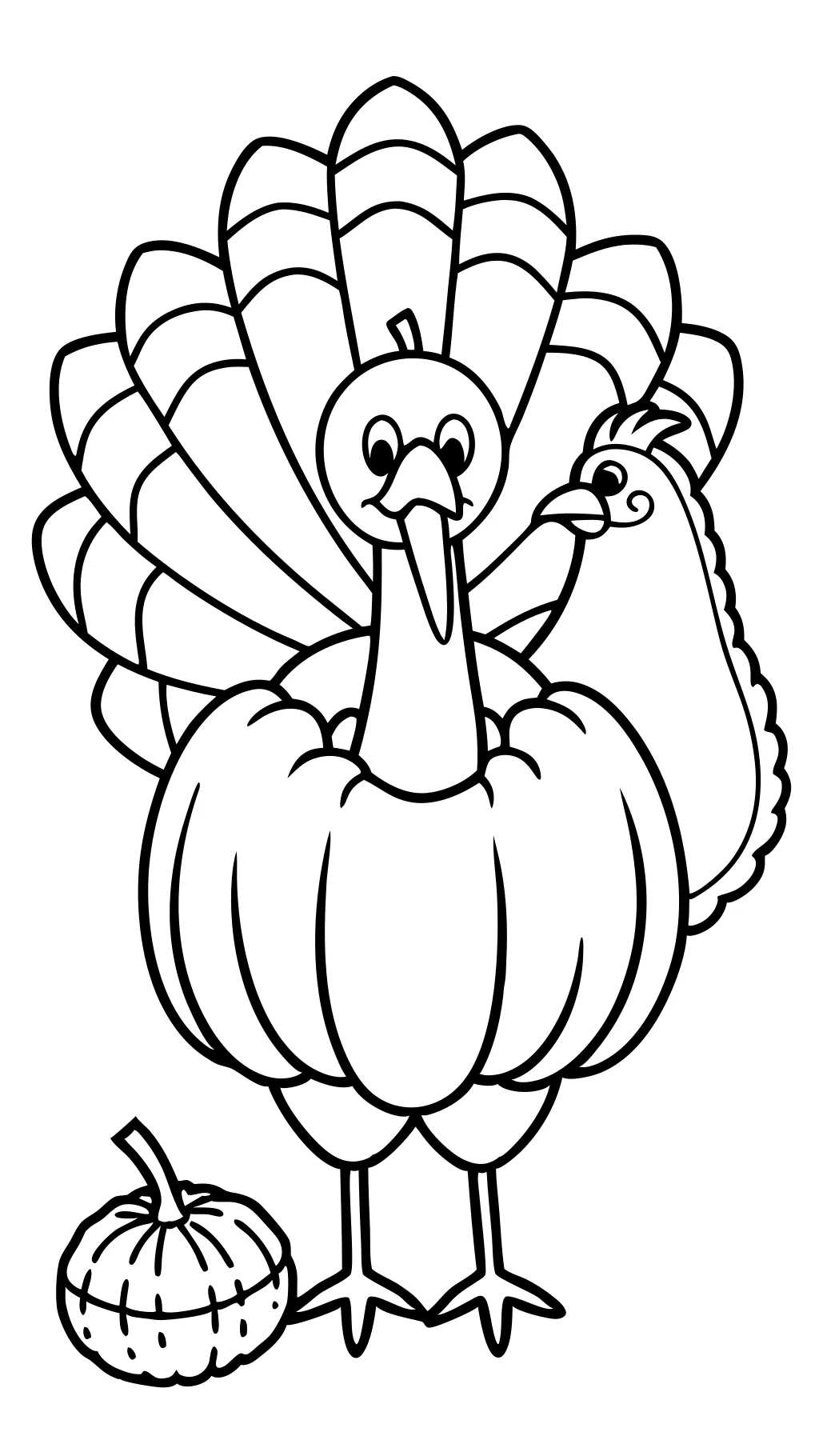 turkey coloring pages printable